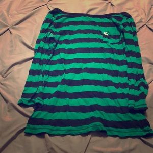 Abercrombie low back tee size small